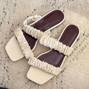 Staud Cream Women's Sandals